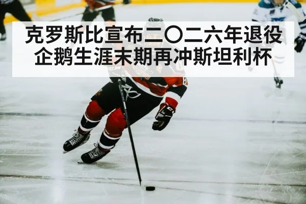 克罗斯比宣布二〇二六年退役 企鹅生涯末期再冲斯坦利杯